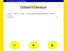 Tablet Screenshot of childrenslit.com